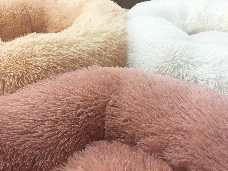 Autumn And Winter Thickening Plush Round Deep Sleep Cat Nest | Luxury Home Accessories | Heulog Glow