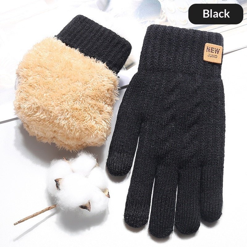 Autumn And Winter Touchscreen Gloves For Men With Fleece Lining | Luxury Home Accessories | Heulog Glow