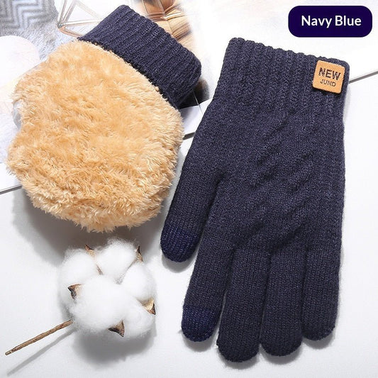 Autumn And Winter Touchscreen Gloves For Men With Fleece Lining | Luxury Home Accessories | Heulog Glow