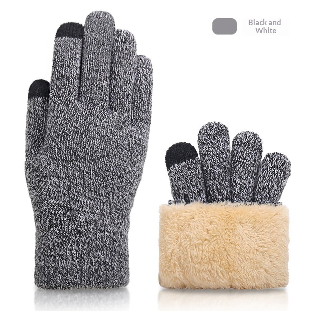 Autumn And Winter Touchscreen Gloves For Men With Fleece Lining | Luxury Home Accessories | Heulog Glow