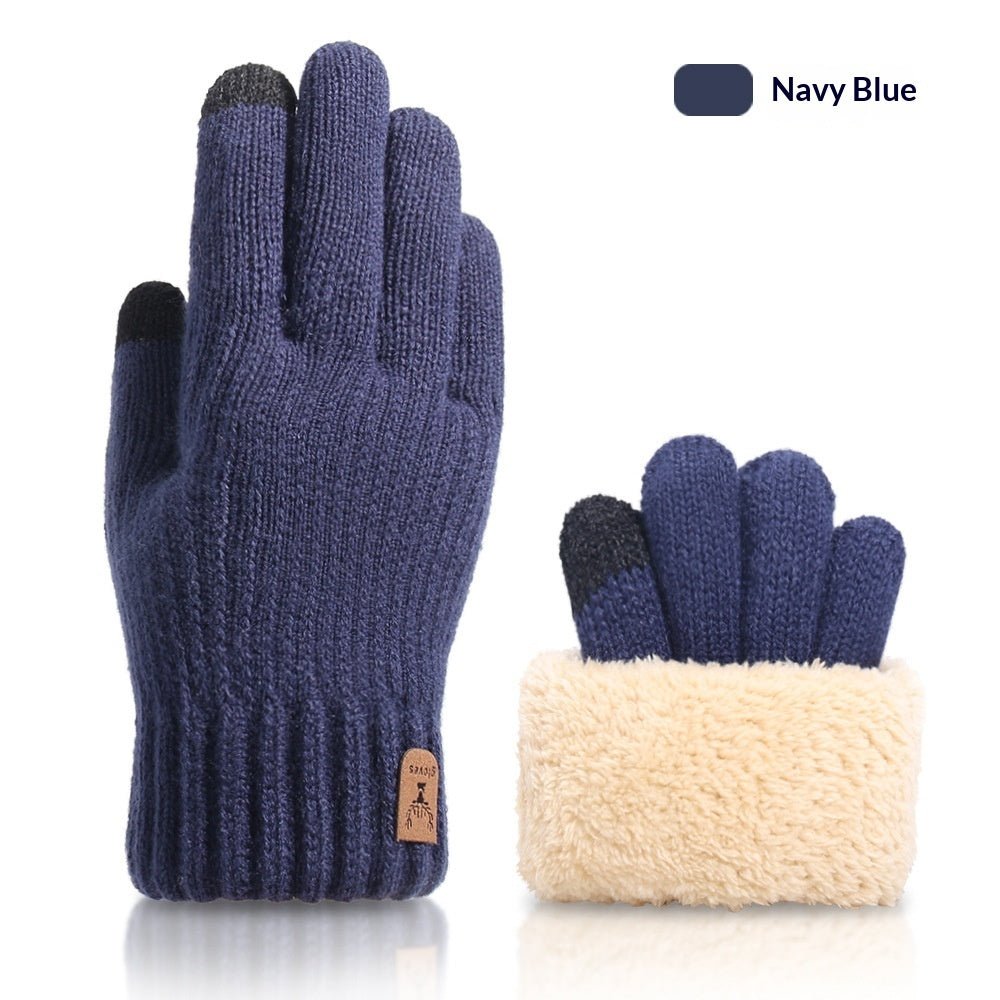 Autumn And Winter Touchscreen Gloves For Men With Fleece Lining | Luxury Home Accessories | Heulog Glow