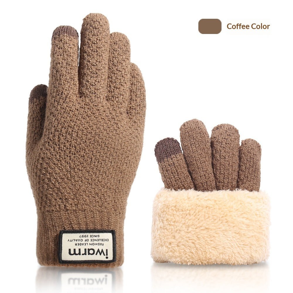 Autumn And Winter Touchscreen Gloves For Men With Fleece Lining | Luxury Home Accessories | Heulog Glow