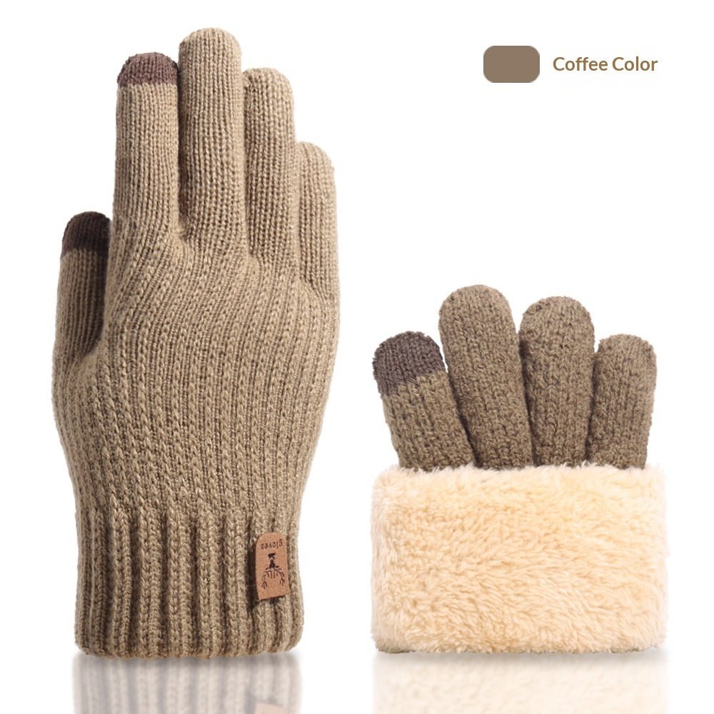 Autumn And Winter Touchscreen Gloves For Men With Fleece Lining | Luxury Home Accessories | Heulog Glow