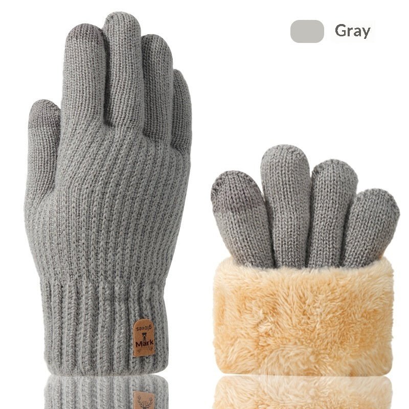 Autumn And Winter Touchscreen Gloves For Men With Fleece Lining | Luxury Home Accessories | Heulog Glow