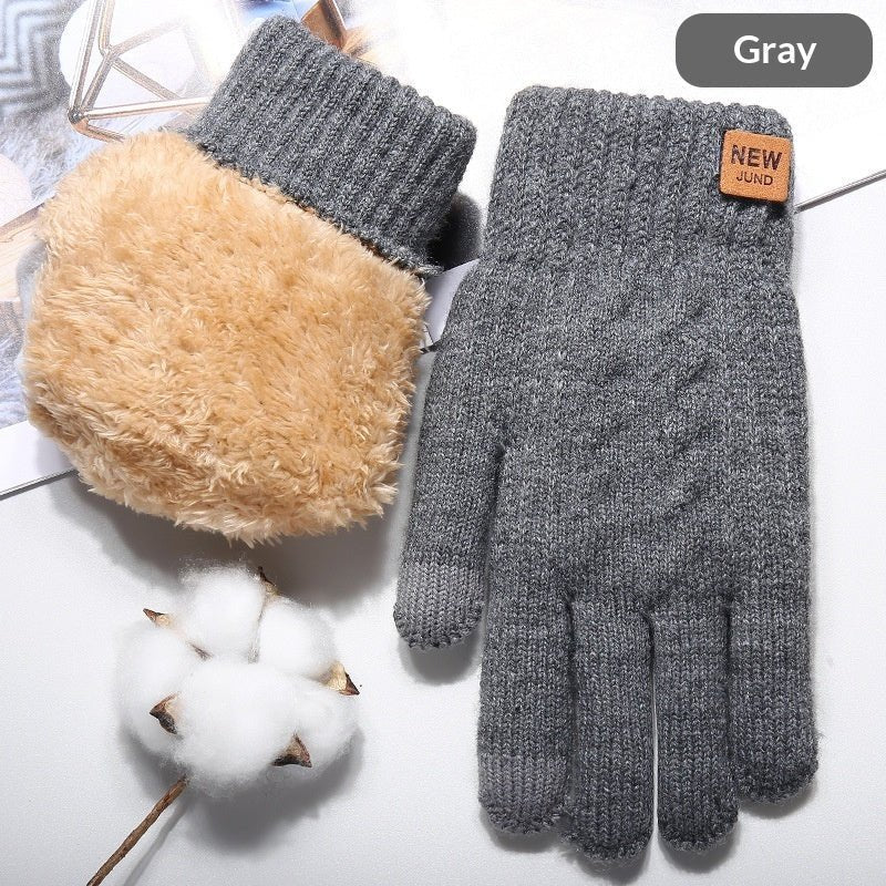 Autumn And Winter Touchscreen Gloves For Men With Fleece Lining | Luxury Home Accessories | Heulog Glow
