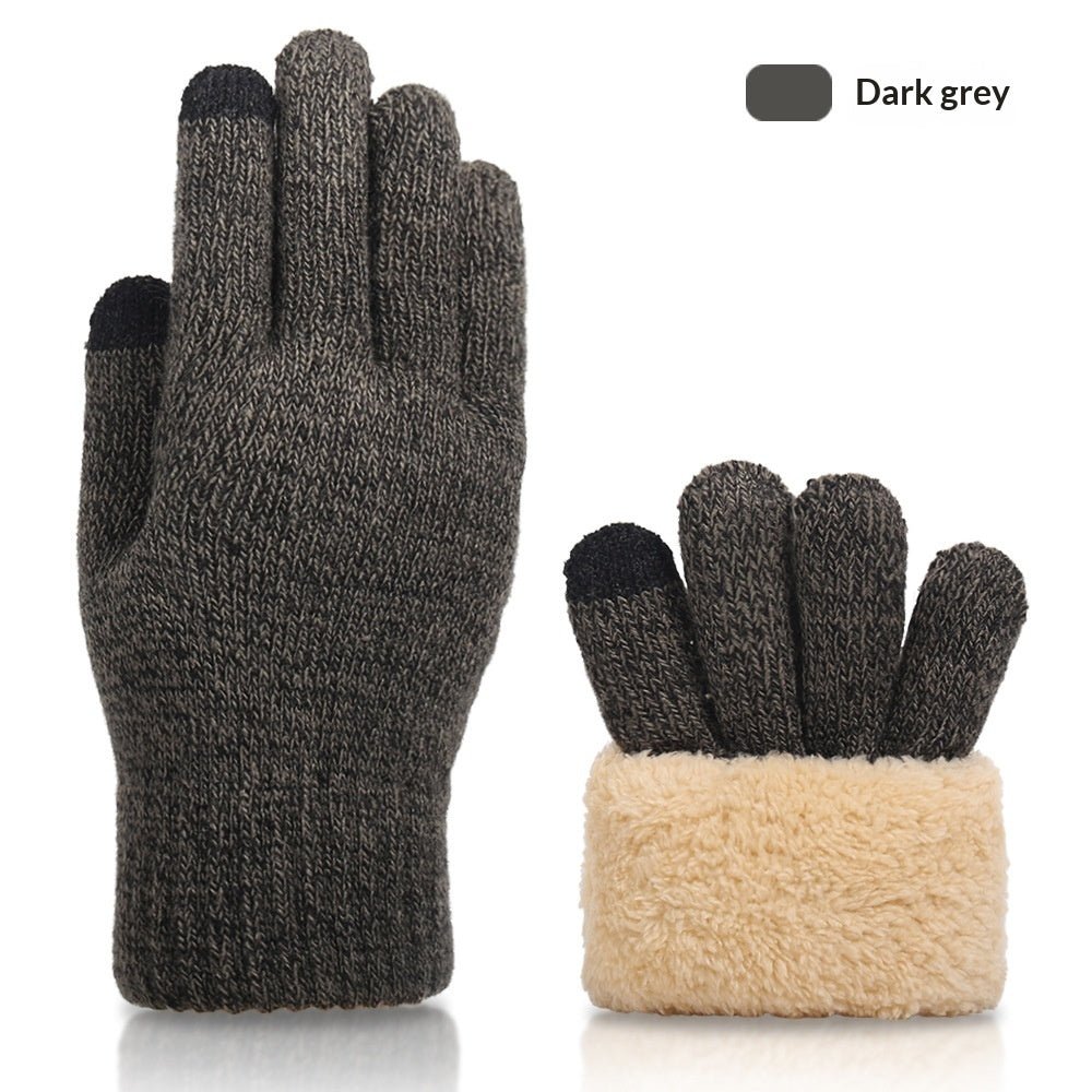 Autumn And Winter Touchscreen Gloves For Men With Fleece Lining | Luxury Home Accessories | Heulog Glow