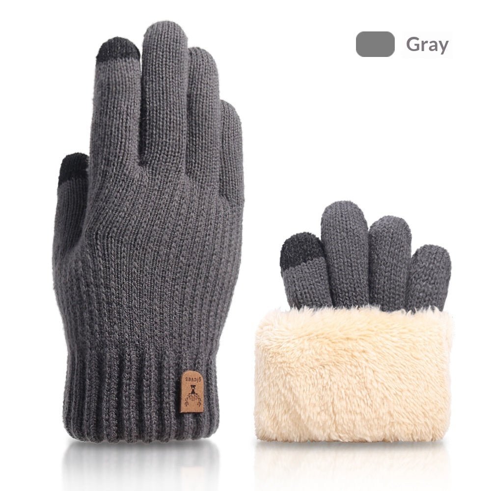 Autumn And Winter Touchscreen Gloves For Men With Fleece Lining | Luxury Home Accessories | Heulog Glow