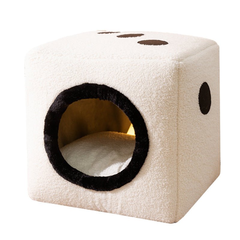 Autumn And Winter Warm Closed House Small Kennel | Luxury Home Accessories | Heulog Glow
