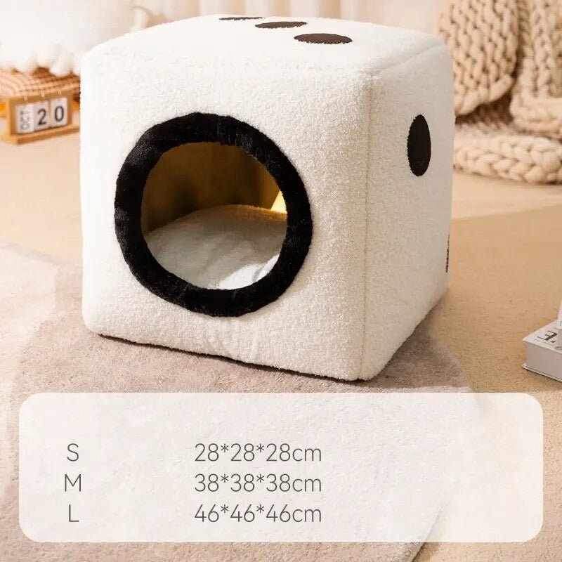 Autumn And Winter Warm Closed House Small Kennel | Luxury Home Accessories | Heulog Glow