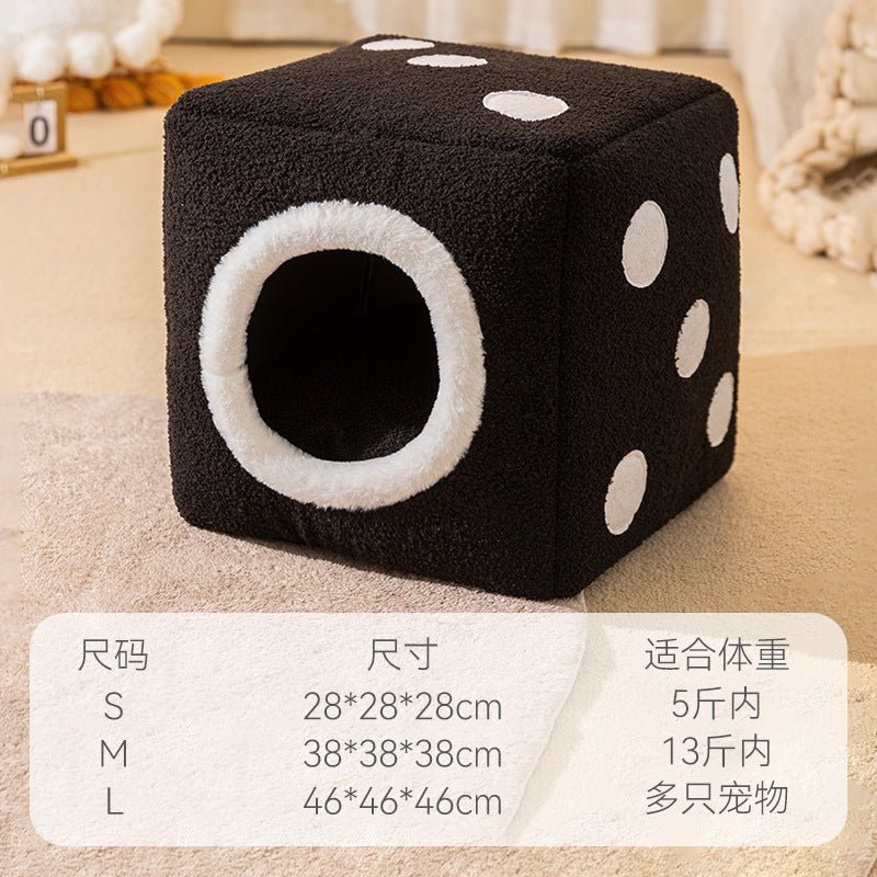 Autumn And Winter Warm Closed House Small Kennel | Luxury Home Accessories | Heulog Glow