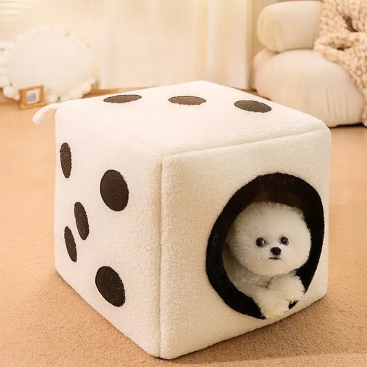 Autumn And Winter Warm Closed House Small Kennel | Luxury Home Accessories | Heulog Glow