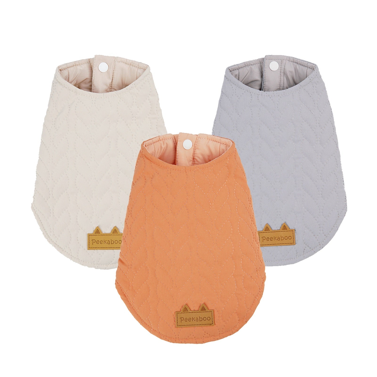 Autumn And Winter Warm Jacquard Button Two-piece Cotton Padded Clothes | Luxury Home Accessories | Heulog Glow