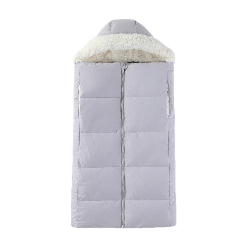 Autumn And Winter Warm Thickened Hooded Newborn Swaddle | Luxury Home Accessories | Heulog Glow