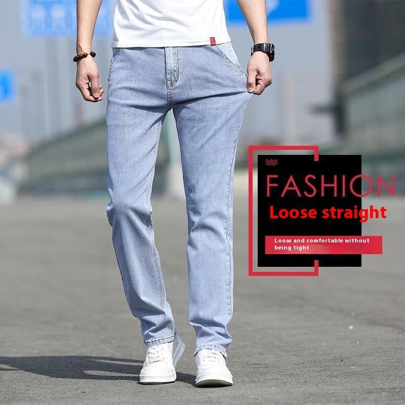 Autumn Smoky Gray Jeans Men's Trendy All-matching | Luxury Home Accessories | Heulog Glow