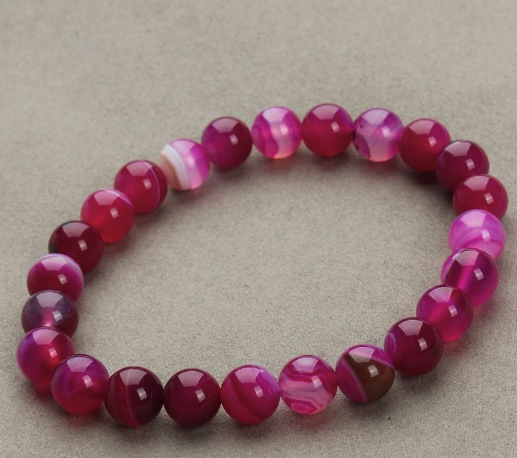 Aventurine Blue Sandstone Beads Round Bead Bracelet Bracelet | Luxury Home Accessories | Heulog Glow