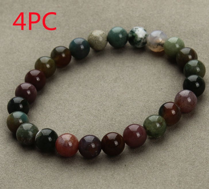 Aventurine Blue Sandstone Beads Round Bead Bracelet Bracelet | Luxury Home Accessories | Heulog Glow