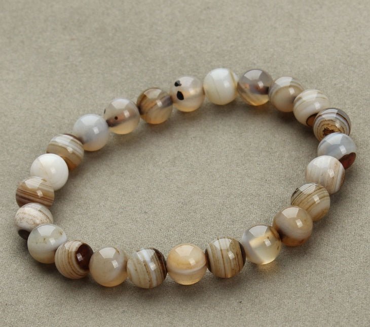 Aventurine Blue Sandstone Beads Round Bead Bracelet Bracelet | Luxury Home Accessories | Heulog Glow