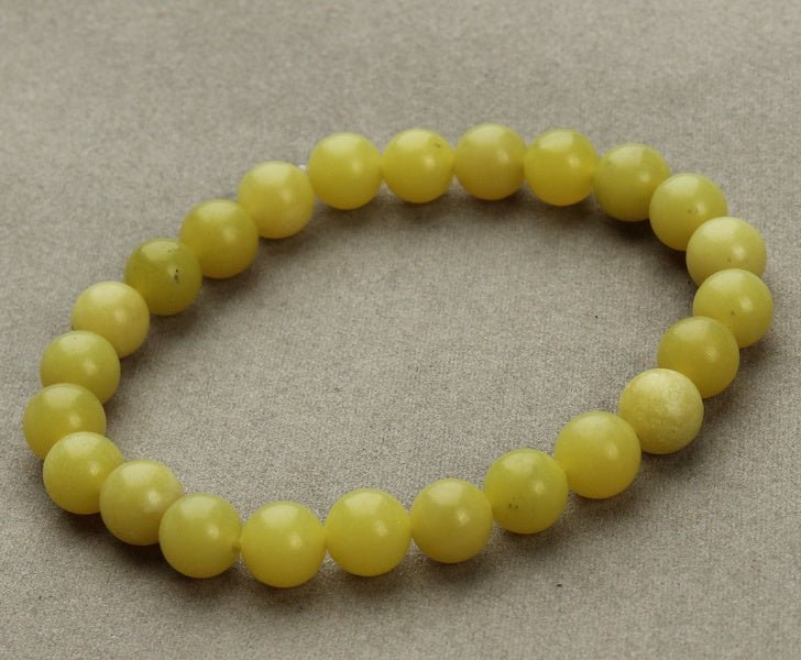 Aventurine Blue Sandstone Beads Round Bead Bracelet Bracelet | Luxury Home Accessories | Heulog Glow
