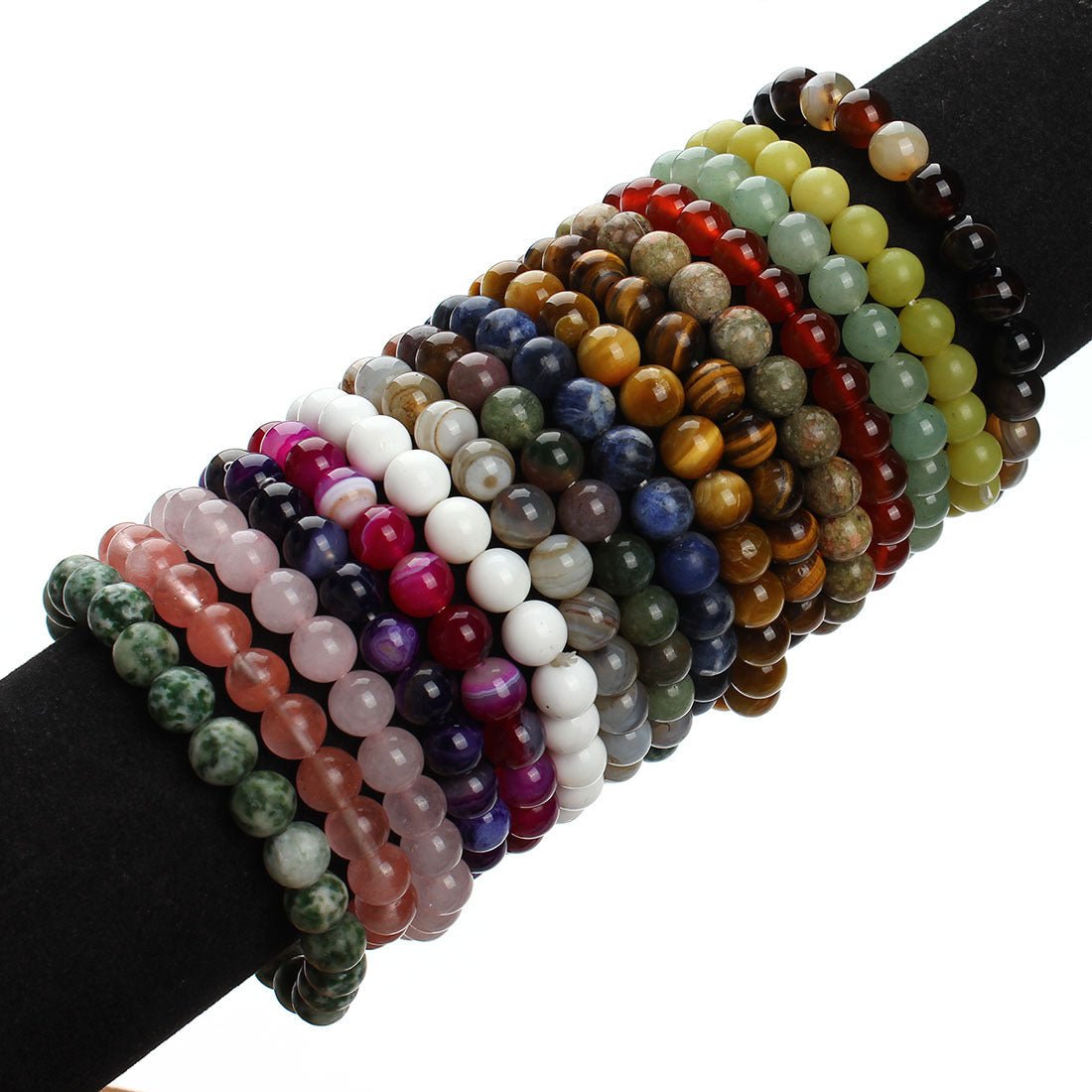 Aventurine Blue Sandstone Beads Round Bead Bracelet Bracelet | Luxury Home Accessories | Heulog Glow