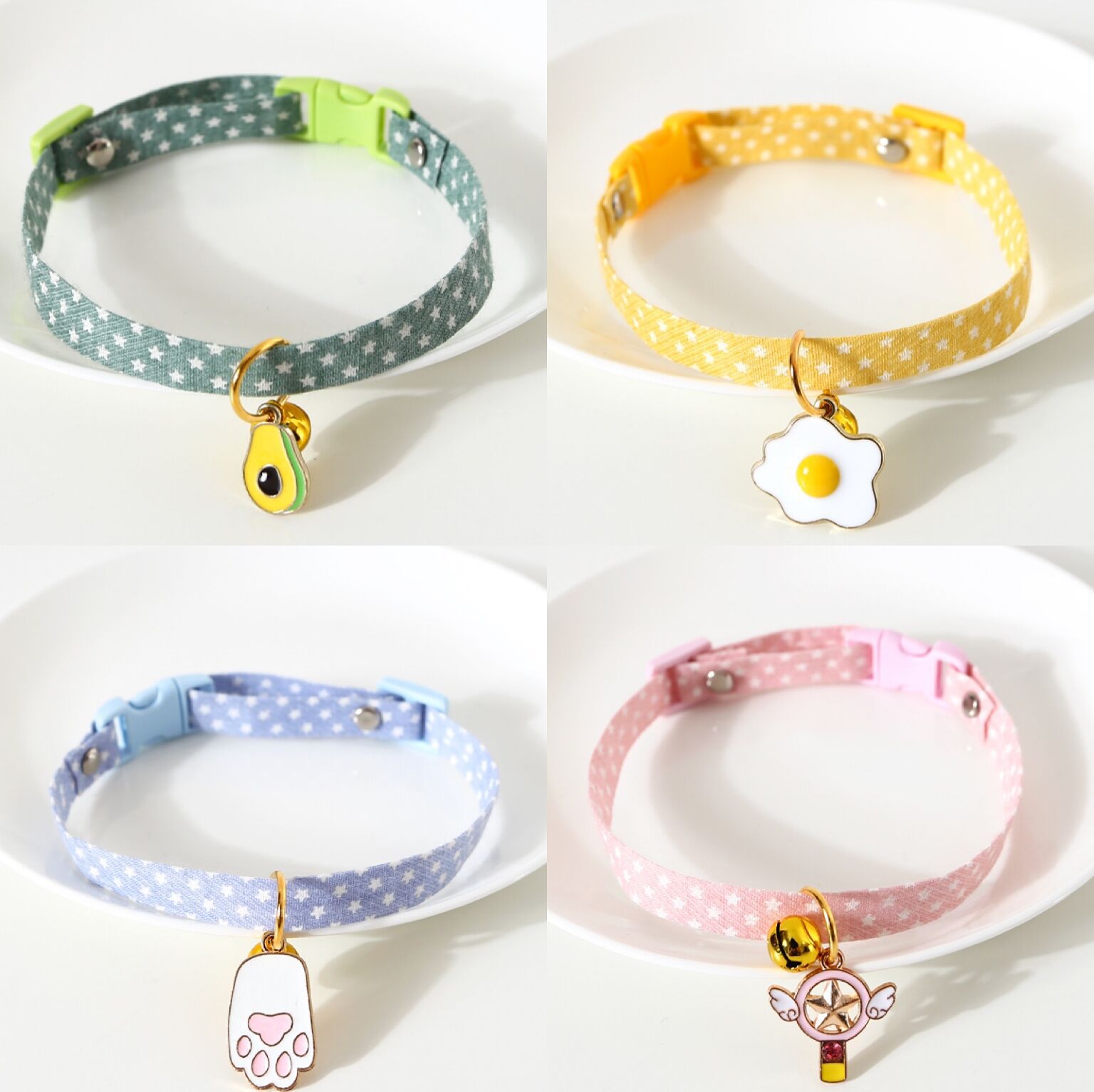 Avocado Pendant Cat and Dog Safety Necklace | Luxury Home Accessories | Heulog Glow