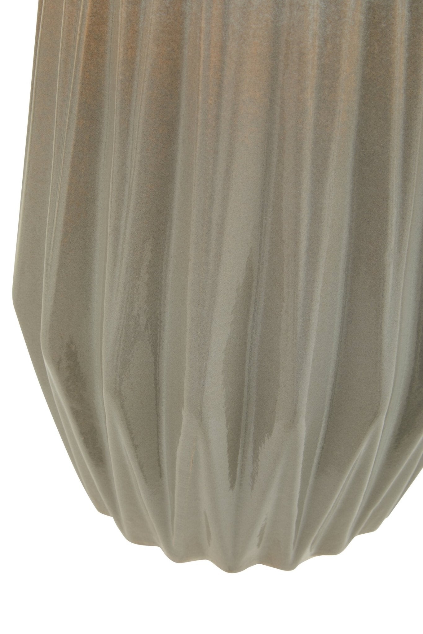 Azul Large Ombre Vase in Grey | Luxury Home Accessories | Heulog Glow