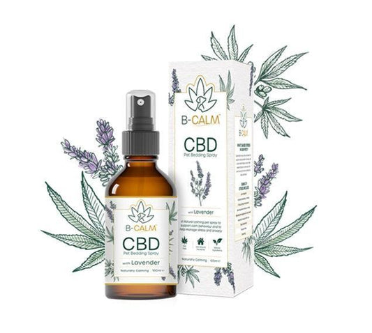 B-Calm CBD Pet Bedding Spray | Luxury Home Accessories | Heulog Glow