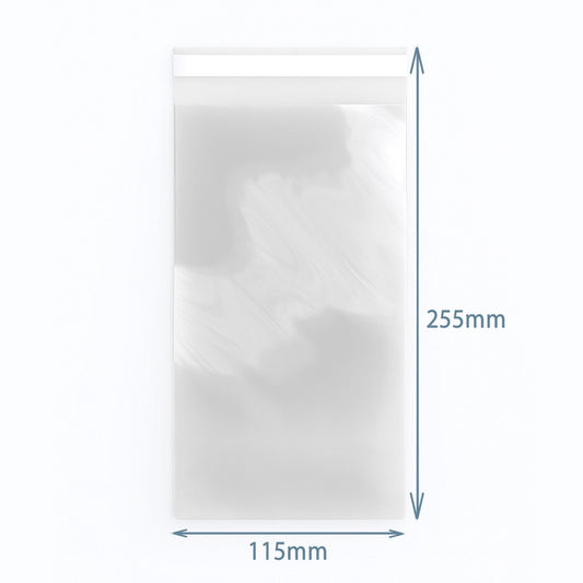 Poly-Prop Bags 255x115mm Reseal