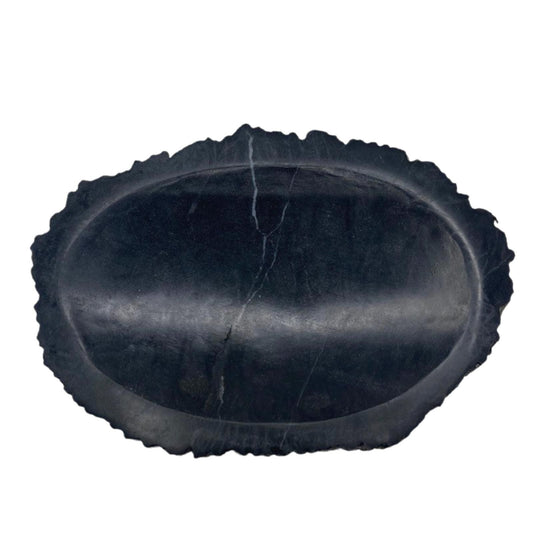 Petrified Wood Brown/Black Soap Dish