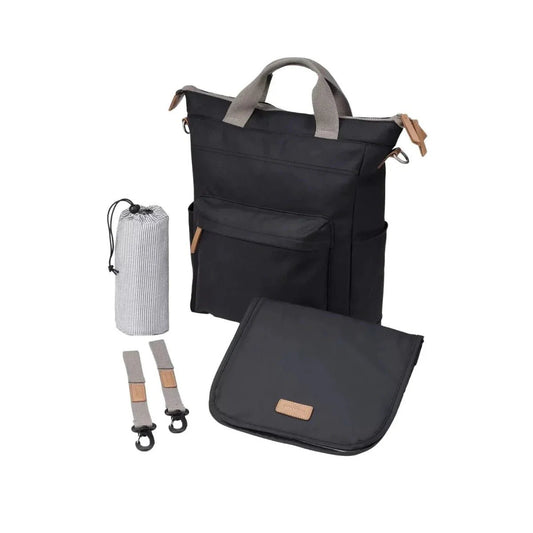 Bababing Daytripper Backpack Changing Bag - Black | Luxury Home Accessories | Heulog Glow