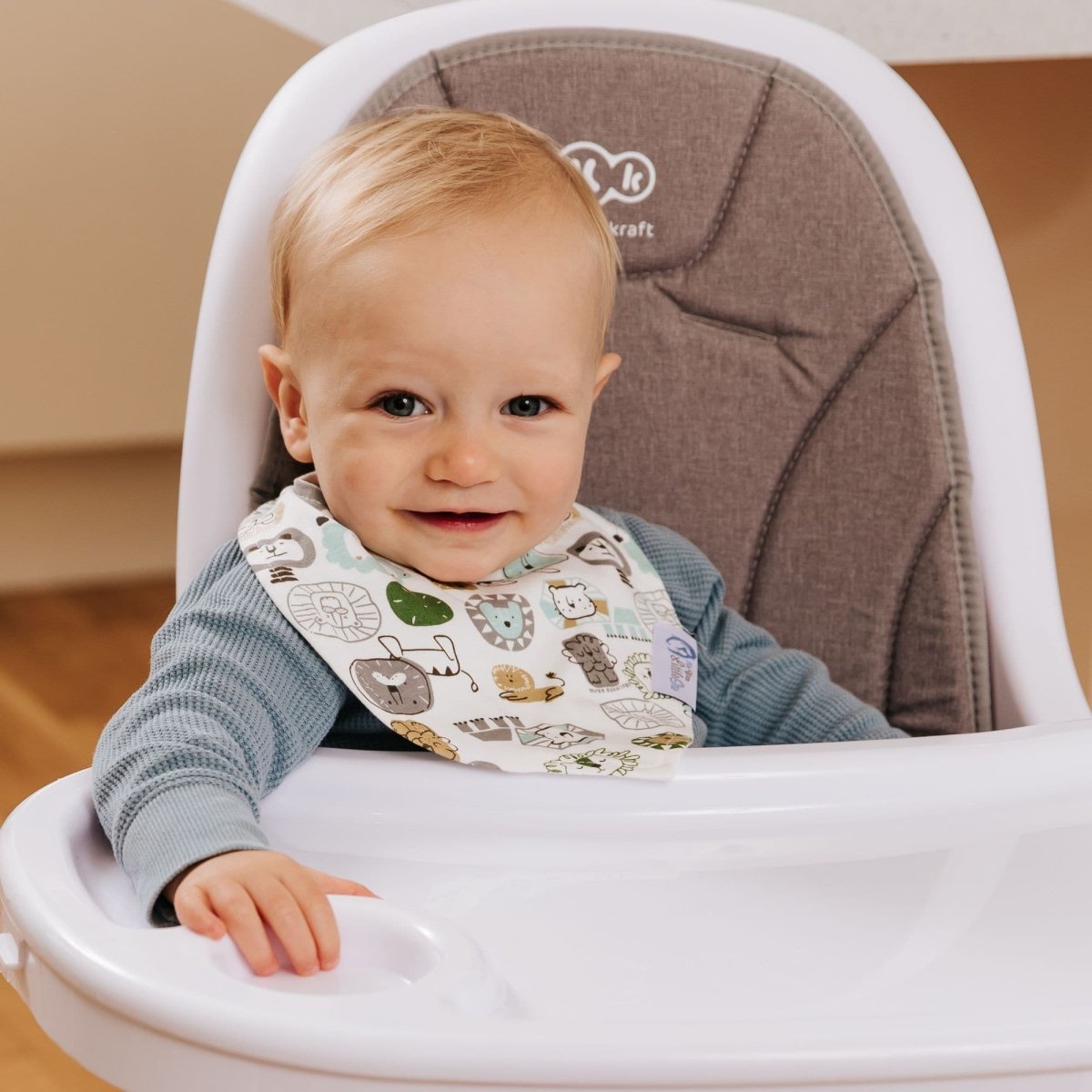 Baby Bandana Dribble Bibs Cotton Pack Of 8 - Boys | Luxury Home Accessories | Heulog Glow