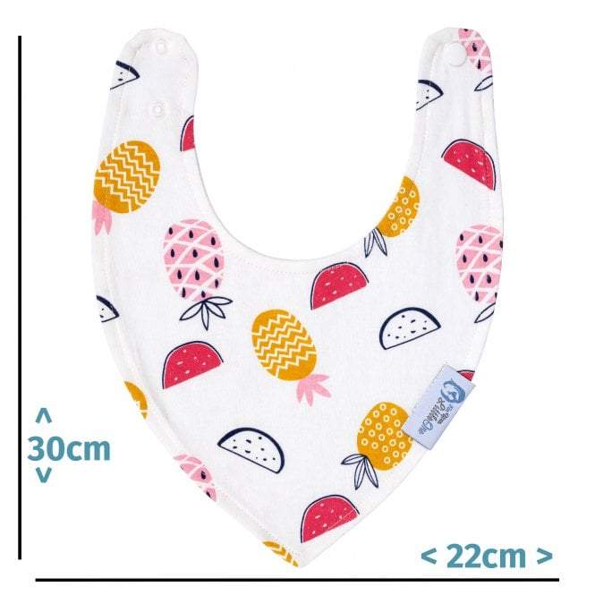 Baby Bandana Dribble Bibs Cotton Pack Of 8 - Girls-Clearance | Luxury Home Accessories | Heulog Glow