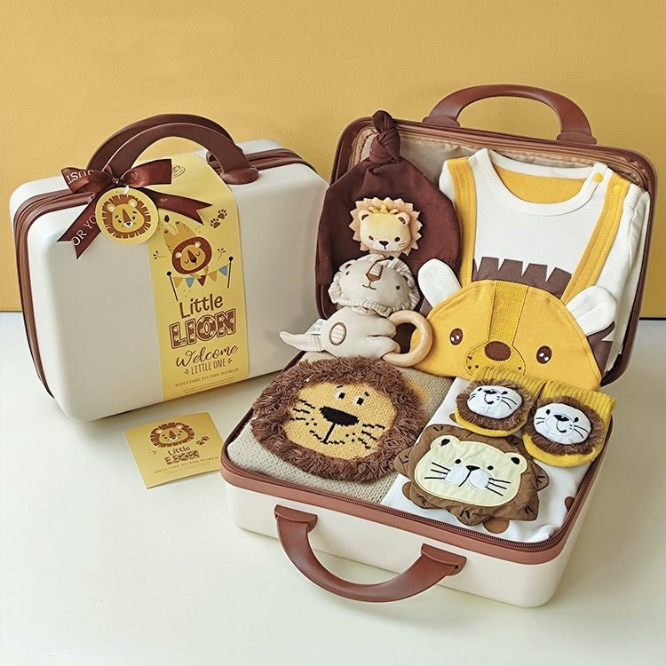 Baby Gift Box Set Little Lion Knitted Sweater | Luxury Home Accessories | Heulog Glow