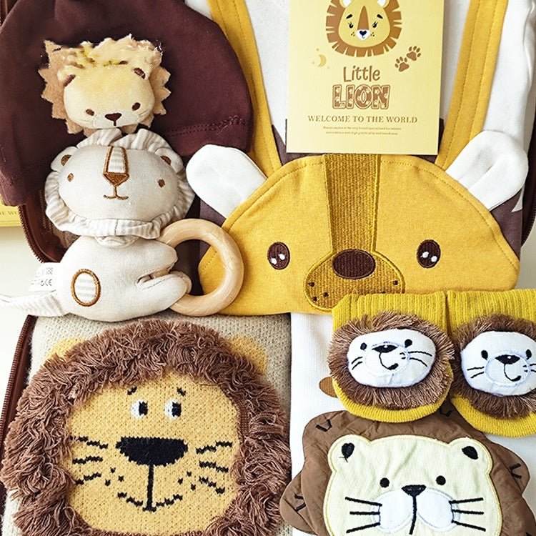 Baby Gift Box Set Little Lion Knitted Sweater | Luxury Home Accessories | Heulog Glow