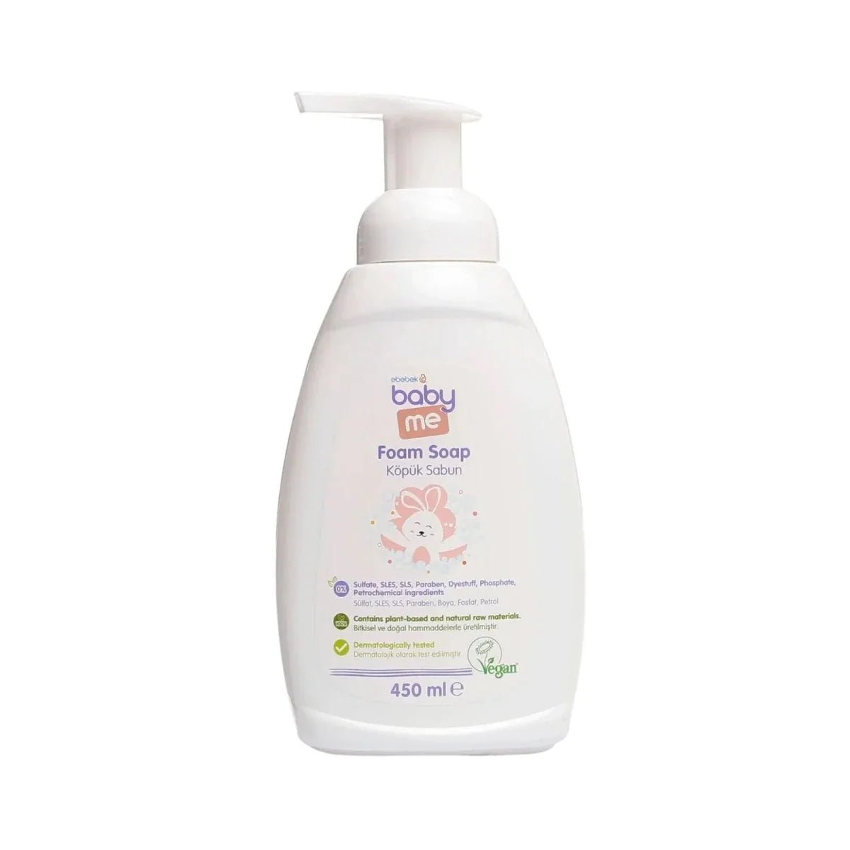 baby me Foam Soap 450ml | Luxury Home Accessories | Heulog Glow