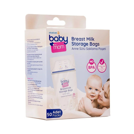 baby mom Breast Milk Storage Bag 50 pcs | Luxury Home Accessories | Heulog Glow