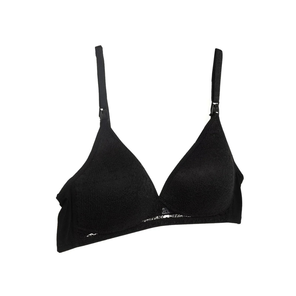 baby mom Padded Nursing Bra - Black | Luxury Home Accessories | Heulog Glow