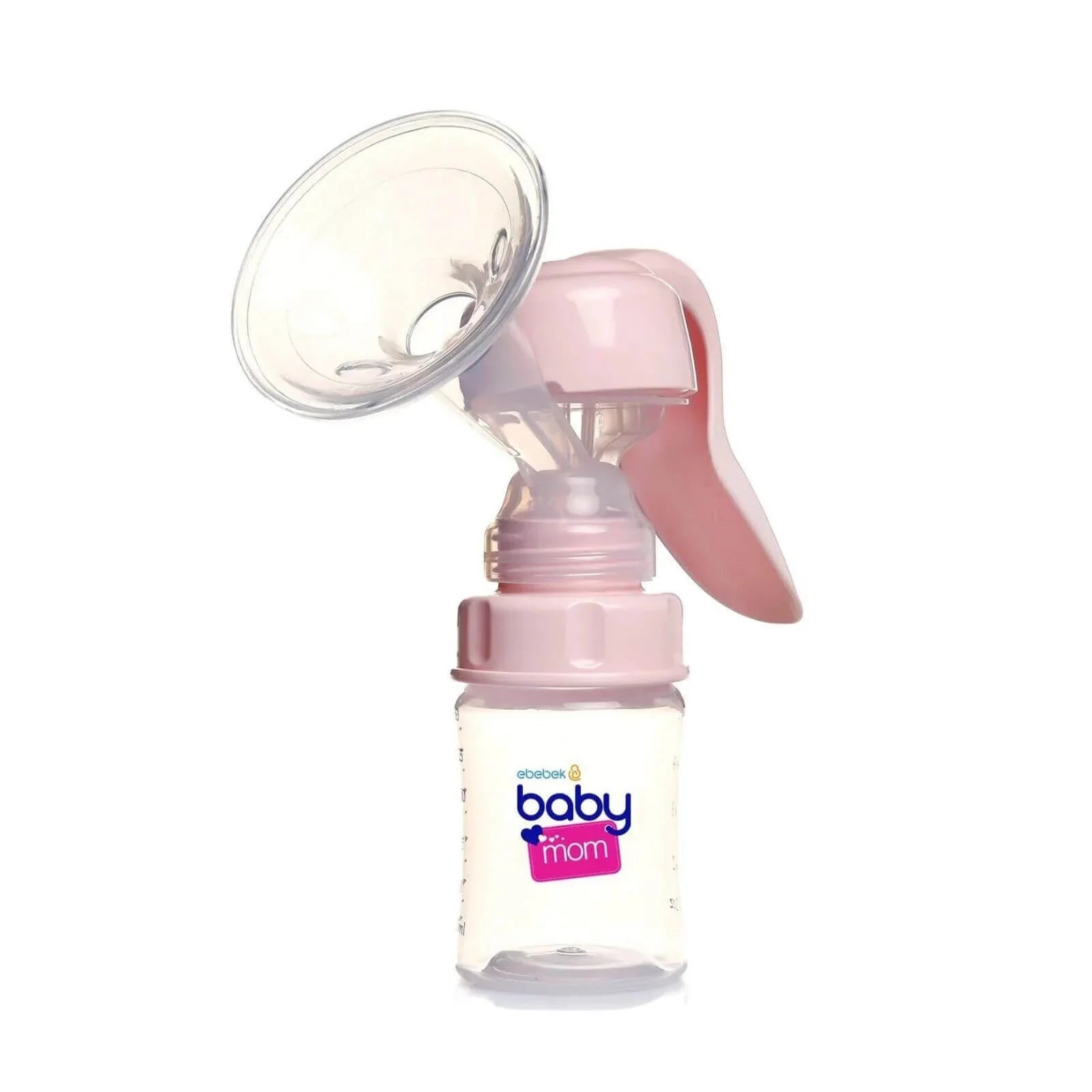 baby mom Single Manual Breast Pump - Pink | Luxury Home Accessories | Heulog Glow