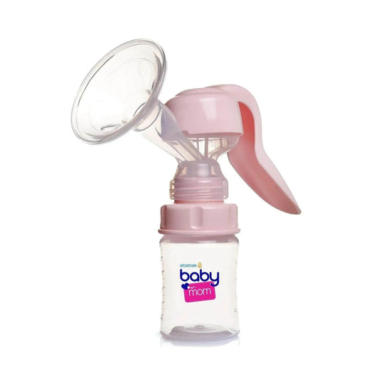 baby mom Single Manual Breast Pump - Pink | Luxury Home Accessories | Heulog Glow