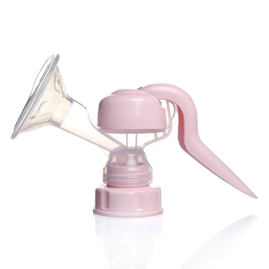 baby mom Single Manual Breast Pump - Pink | Luxury Home Accessories | Heulog Glow