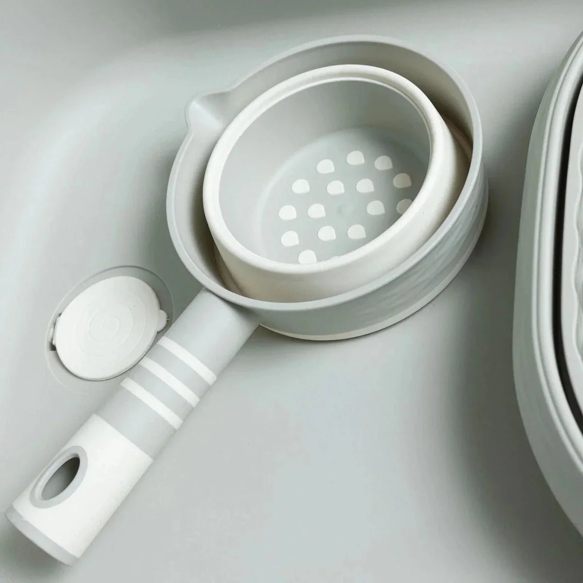 baby plus Bath Tube with Thermometer Set 3 pcs | Luxury Home Accessories | Heulog Glow