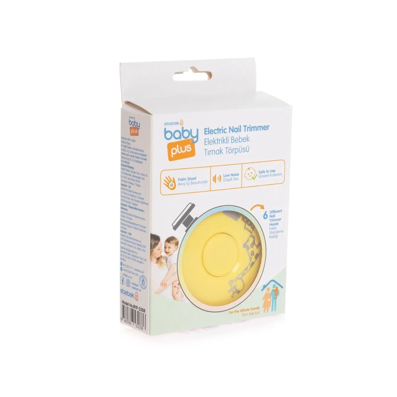 baby plus Electric Baby Nail File | Luxury Home Accessories | Heulog Glow