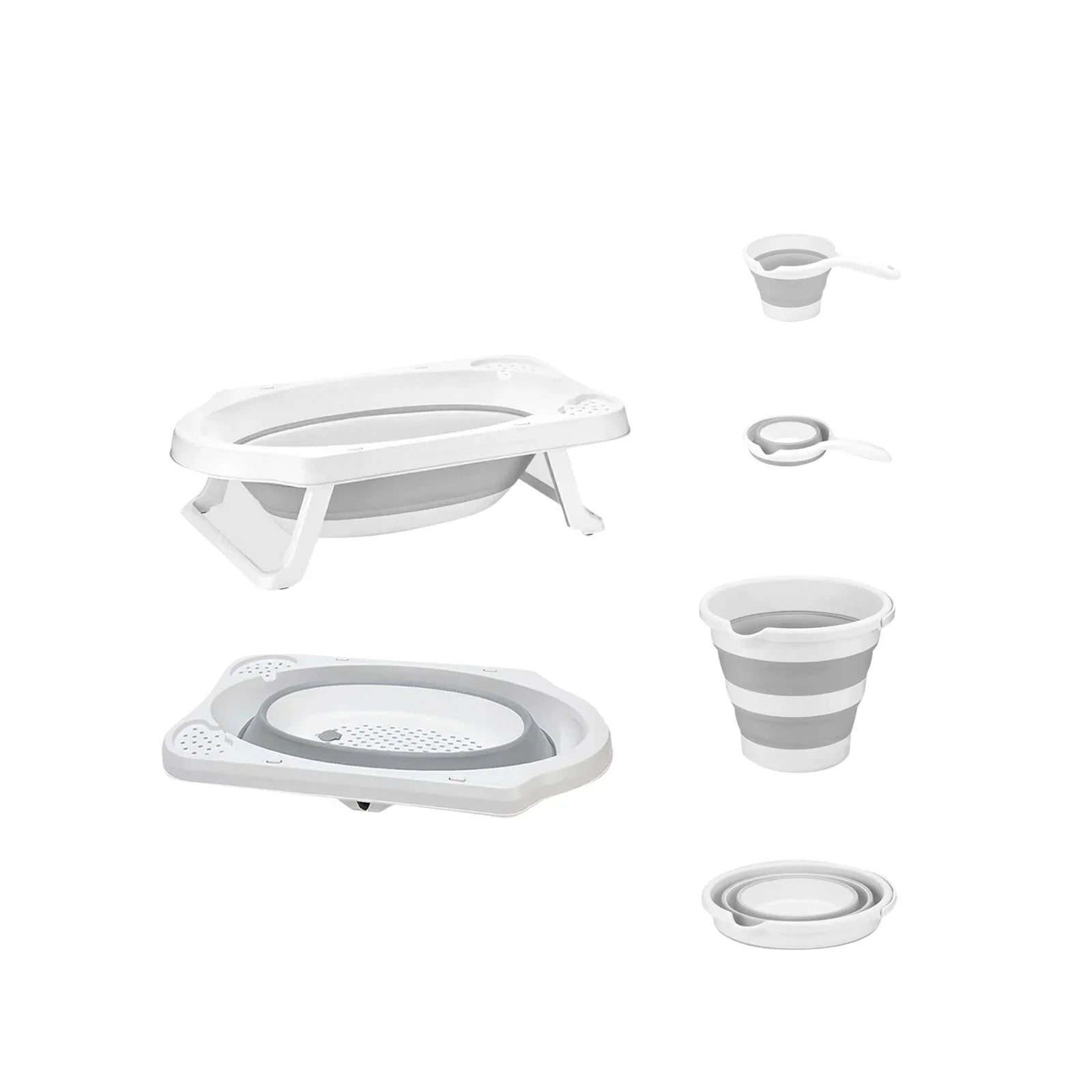 baby plus Foldable Bathtub Set 3 Pcs | Luxury Home Accessories | Heulog Glow