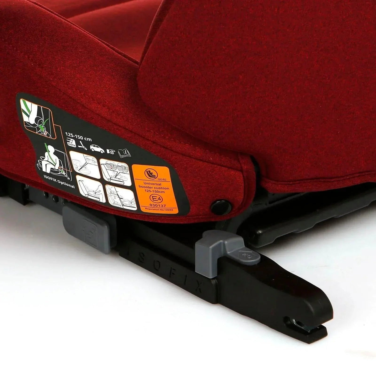 baby plus i-Size X8 (125-150 cm) 15-36 Kg Booster - Red | Luxury Home Accessories | Heulog Glow