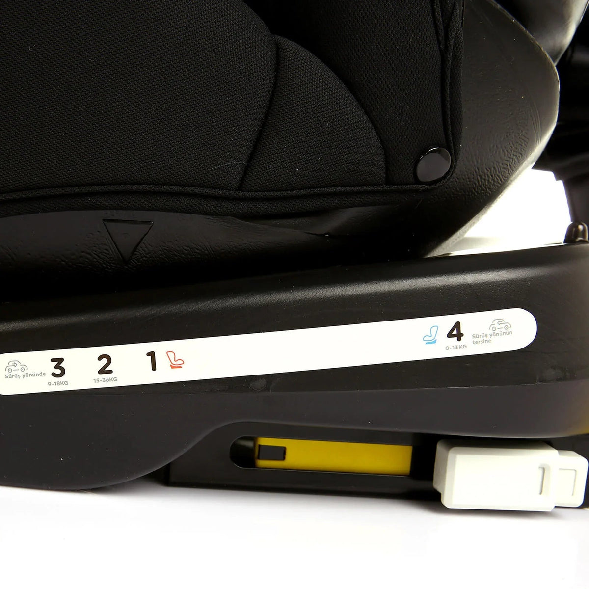 baby plus Orbitfix Group 0+/1/2/3 (Birth to 12 Years) Car Seat - Black Red | Luxury Home Accessories | Heulog Glow