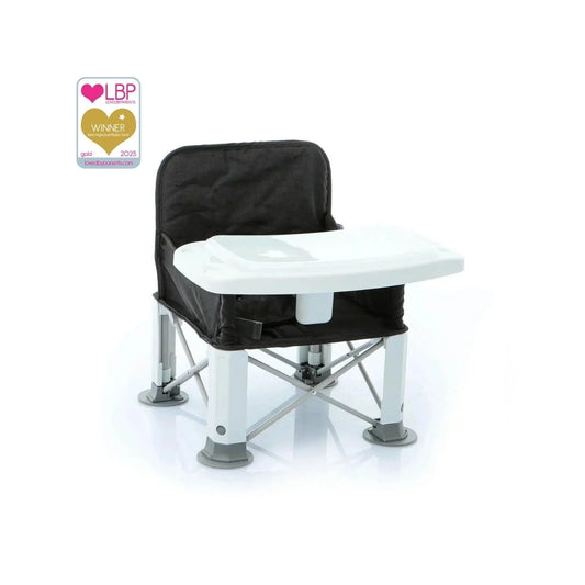 baby plus Picnic Booster Highchair - Dark Grey | Luxury Home Accessories | Heulog Glow