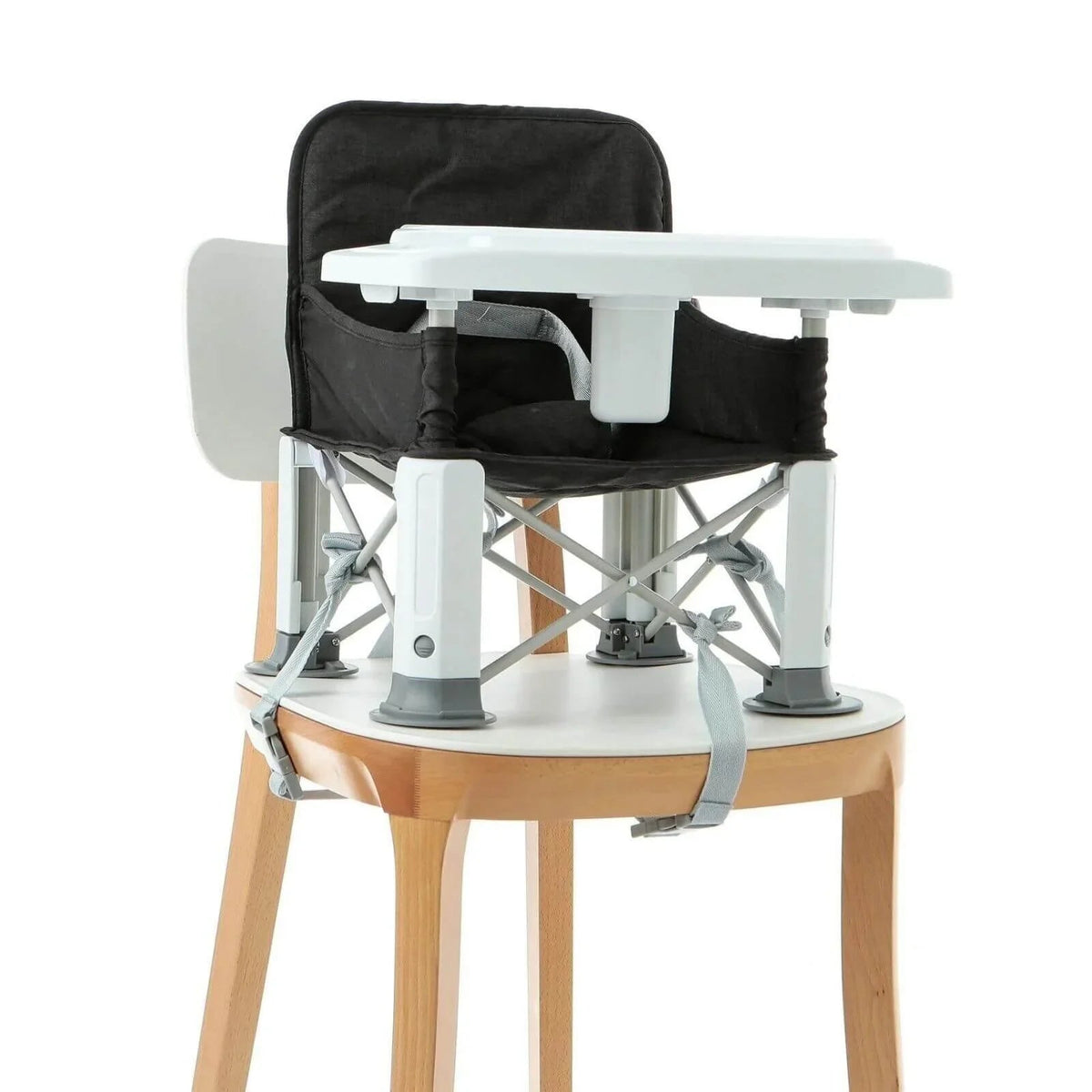 baby plus Picnic Booster Highchair - Dark Grey | Luxury Home Accessories | Heulog Glow