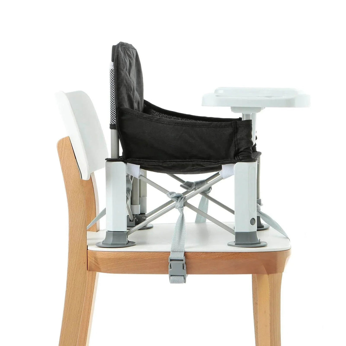 baby plus Picnic Booster Highchair - Dark Grey | Luxury Home Accessories | Heulog Glow