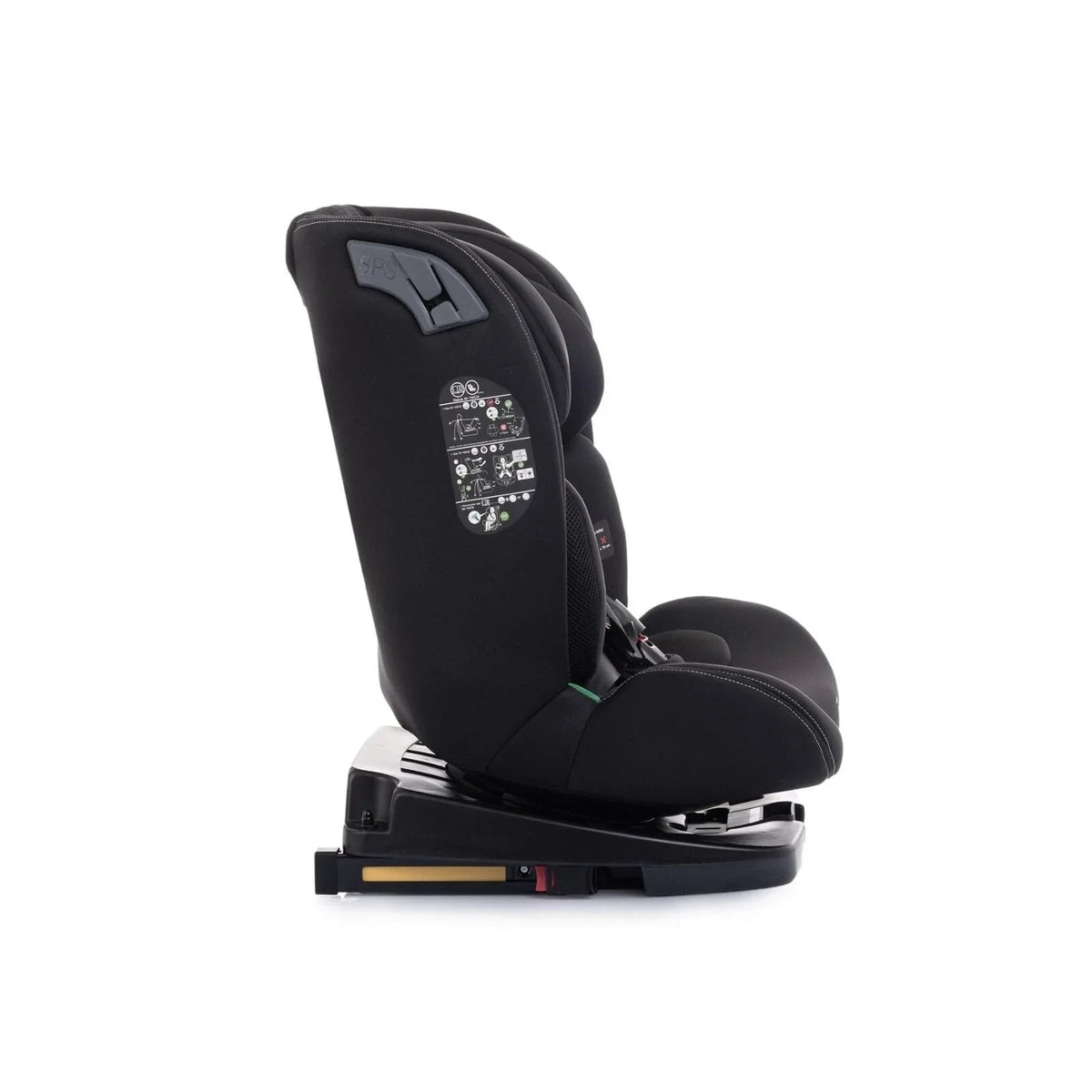 baby plus Pixi i-Size Group 0+/1/2/3 (Birth to 12 Years) Car Seat - Black | Luxury Home Accessories | Heulog Glow