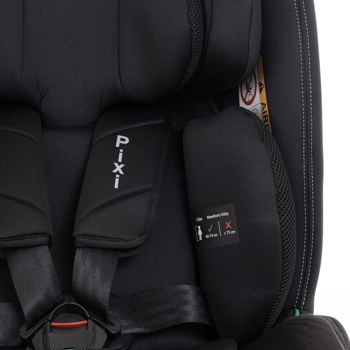 baby plus Pixi i-Size Group 0+/1/2/3 (Birth to 12 Years) Car Seat - Black | Luxury Home Accessories | Heulog Glow