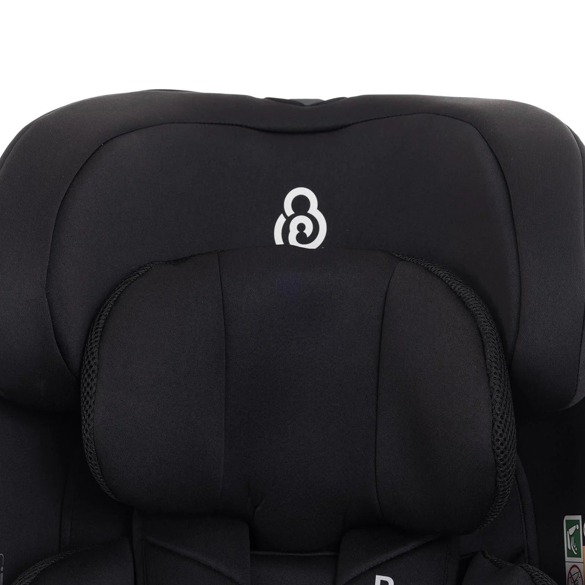 baby plus Pixi i-Size Group 0+/1/2/3 (Birth to 12 Years) Car Seat - Black | Luxury Home Accessories | Heulog Glow